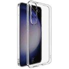 For Samsung Galaxy S25+ 5G imak UX-5 Series Super Slim Transparent Shockproof TPU Protective Case(Transparent) - 1