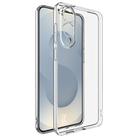 For Samsung Galaxy S25 Edge 5G imak UX-5 Series Super Slim Transparent Shockproof TPU Protective Case(Transparent) - 1