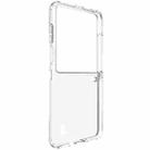 For Honor Magic V Flip imak UX-6 series All-inclusive Shockproof Airbag TPU Invisible Phone Case(Transparent) - 2