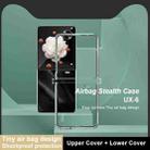 For Honor Magic V Flip imak UX-6 series All-inclusive Shockproof Airbag TPU Invisible Phone Case(Transparent) - 3