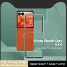 For Motorola Razr 50 imak UX-6 series All-inclusive Shockproof Airbag TPU Invisible Phone Case(Transparent) - 3