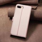 For iPhone 8 Plus / 7 Plus Square Texture Leather Phone Case(Rose Gold) - 3