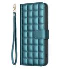 For iPhone 17 Pro Max Square Texture Leather Phone Case(Green) - 2