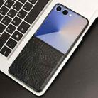 For Samsung Galaxy Z Flip7 5G Crocodile Texture Back Cover Phone Case(Black) - 2