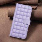 For Samsung Galaxy A03s / A02s Square Texture Leather Phone Case(Purple) - 2