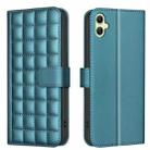 For Samsung Galaxy A05 Square Texture Leather Phone Case(Green) - 1
