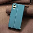 For Samsung Galaxy A05 Square Texture Leather Phone Case(Green) - 3