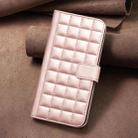 For Samsung Galaxy A13 5G / 4G Square Texture Leather Phone Case(Rose Gold) - 2