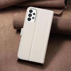 For Samsung Galaxy A53 Square Texture Leather Phone Case(Beige) - 3