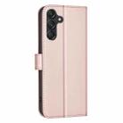 For Samsung Galaxy A56 5G Square Texture Leather Phone Case(Rose Gold) - 3