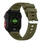 HT29 2.01 inch IPS Screen Triple Proof Smart Watch with Banknote Detector Light(Green) - 3