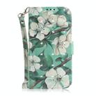 For Samsung Galaxy S25 5G 3D Colored Horizontal Flip Leather Phone Case(Watercolor Flower) - 2