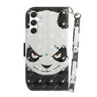 For Samsung Galaxy S25 5G 3D Colored Horizontal Flip Leather Phone Case(Angry Bear) - 3