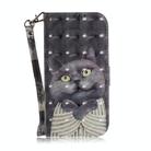 For Samsung Galaxy S25+ 5G 3D Colored Horizontal Flip Leather Phone Case(Hug Cat) - 2