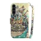 For Samsung Galaxy S25 FE 5G 3D Colored Horizontal Flip Leather Phone Case(Zoo) - 3