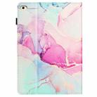 For iPad mini 5 / 4 / 3 / 2 / 1 Marble Litchi Leather Smart Tablet Case(Pink) - 3