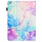 For iPad mini 5 / 4 / 3 / 2 / 1 Marble Litchi Leather Smart Tablet Case(Purple Blue) - 3