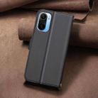 For Xiaomi Poco F3 / Mi 11i Square Texture Leather Phone Case(Black) - 3