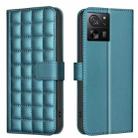 For Xiaomi 13T / Redmi K60 Ultra Square Texture Leather Phone Case(Green) - 1