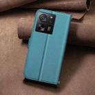 For Xiaomi 13T / Redmi K60 Ultra Square Texture Leather Phone Case(Green) - 3