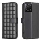 For Xiaomi 13T / Redmi K60 Ultra Square Texture Leather Phone Case(Black) - 1