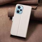 For Xiaomi Poco F5 5G Square Texture Leather Phone Case(Beige) - 3