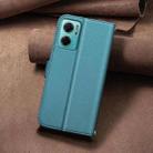 For Redmi 10 5G / Note 11E Square Texture Leather Phone Case(Green) - 3