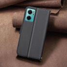 For Redmi 10 5G / Note 11E Square Texture Leather Phone Case(Black) - 3