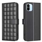 For Redmi A1 / A1+ / A2 Square Texture Leather Phone Case(Black) - 1