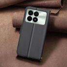 For Redmi K70 / K70 Pro Square Texture Leather Phone Case(Black) - 3