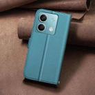 For Redmi Note 13 4G Global Square Texture Leather Phone Case(Green) - 3