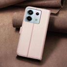 For Redmi Note 13 Pro 5G Square Texture Leather Phone Case(Rose Gold) - 3