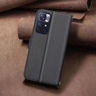 For Redmi Note 11 / Note 11S Square Texture Leather Phone Case(Black) - 3