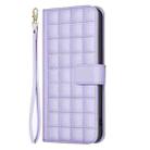 For Redmi Note 14 4G 163.25mm Square Texture Leather Phone Case(Purple) - 2