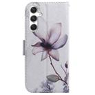 For Samsung Galaxy S25+ 5G Coloured Drawing Flip Leather Phone Case(Magnolia) - 3