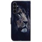 For Samsung Galaxy S25 FE 5G Coloured Drawing Flip Leather Phone Case(Lion) - 3