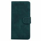 For Samsung Galaxy S25 Ultra 5G Skin Feel Pure Color Flip Leather Phone Case(Green) - 2