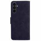 For Samsung Galaxy S25 FE 5G Skin Feel Pure Color Flip Leather Phone Case(Black) - 3