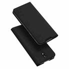 For Nokia 1.3 DUX DUCIS Skin Pro Series Horizontal Flip PU + TPU Leather Case, with Holder & Card Slots(Black) - 1