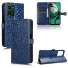 For HMD Pulse Pro / Pulse / Pulse+ Honeycomb Dot Texture Leather Phone Case(Blue) - 1