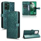 For HMD Pulse Pro / Pulse / Pulse+ Honeycomb Dot Texture Leather Phone Case(Green) - 1