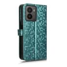 For HMD Fusion 5G Honeycomb Dot Texture Leather Phone Case(Green) - 3