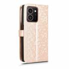 For HMD Skyline 5G Honeycomb Dot Texture Leather Phone Case(Gold) - 3