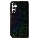 For Samsung Galaxy S25 5G Colorful Magnetic Buckle Leather Phone Case(Black) - 3
