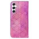 For Samsung Galaxy S25+ 5G Colorful Magnetic Buckle Leather Phone Case(Pink) - 3