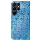 For Samsung Galaxy S25 Ultra 5G Colorful Magnetic Buckle Leather Phone Case(Blue) - 3