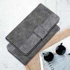 For Samsung Galaxy S25 Ultra 5G Geometric Embossed Leather Phone Case(Grey) - 2