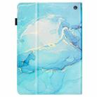 For Amazon Fire HD10 2023 / HD10 Plus Marble Litchi Leather Smart Tablet Case(Green) - 3