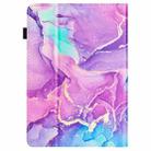 For Amazon Kindle Paperwhite 5 2021 Marble Litchi Leather Smart Tablet Case(Purple) - 3