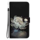 For Samsung Galaxy S24 FE 5G Crystal Texture Colored Drawing Leather Phone Case(Crystal Peony) - 2